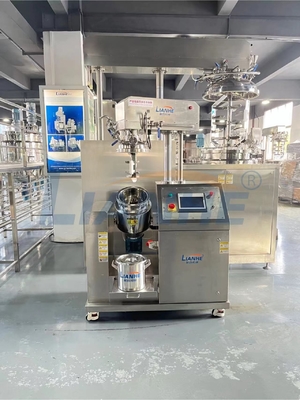 Small Lab Emulsifier Mixer High Shear Homogenizer Toothpaste Mixing Machine