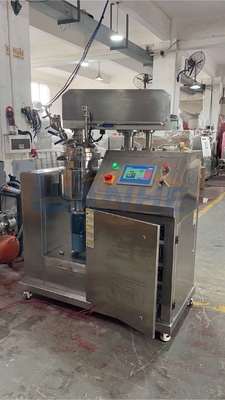 Small Lab Emulsifier Mixer High Shear Homogenizer Toothpaste Mixing Machine