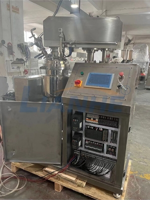 Small Lab Emulsifier Mixer High Shear Homogenizer Toothpaste Mixing Machine