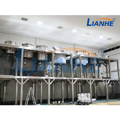 Shampoo Chemical Liquid Homogenizer Emulsifier Mixer Industrial Mixing Tank