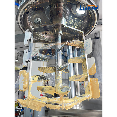 Emulsifier Gel Vacuum Cream Mixer 100L Lotion Homogenizer Mixing Tank