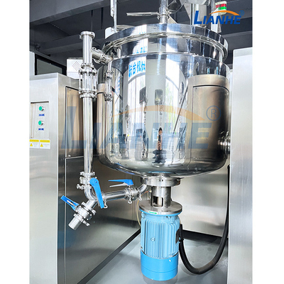 Touch Screen Emulsifier Mixer Machine 200L Vacuum Circulation Homogenizer Cosmetic Making Mixer