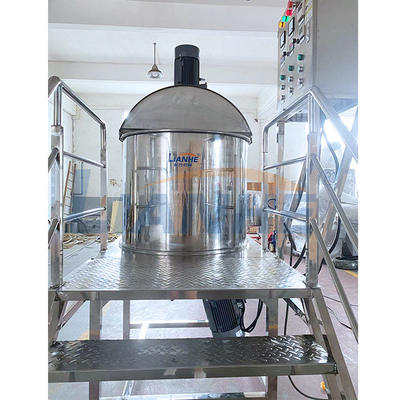 500L Liquid Buttom Homogenizer Emulsifier Mixer Single Layer