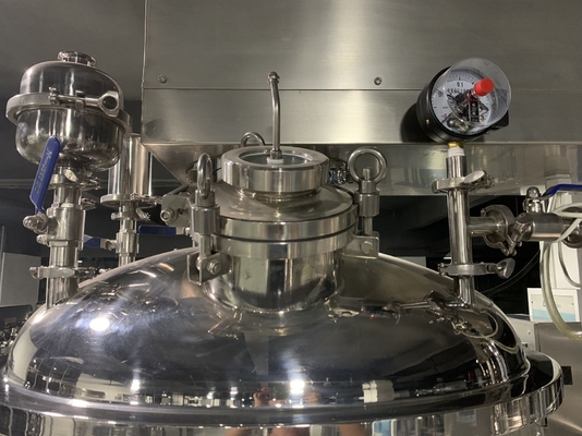 300L Cosmetic Vacuum Mixer Homogenizer Face Cream Making Machine