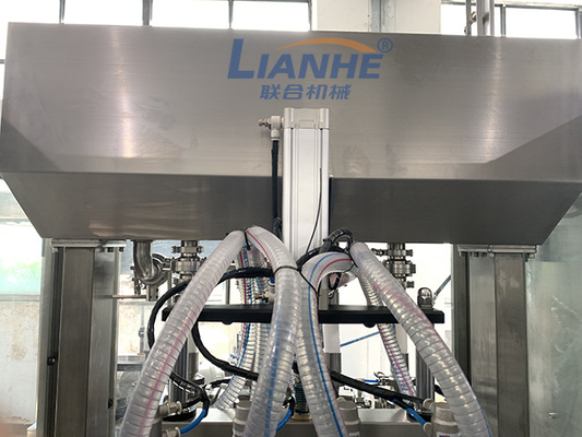 Automatic 4 Nozzles Piston Filling Machine High Speed
