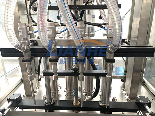 Automatic 4 Nozzles Piston Filling Machine High Speed