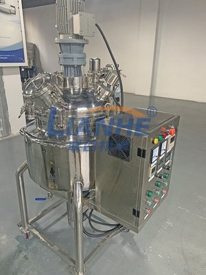 Detergent Homogenizer Emulsifier Mixer 50L Sealed Cover Mixing Tank