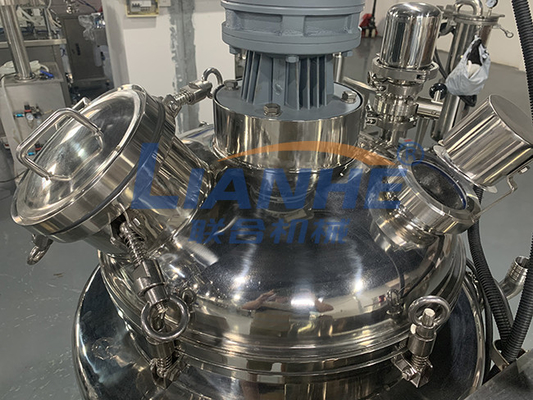 Detergent Homogenizer Emulsifier Mixer 50L Sealed Cover Mixing Tank