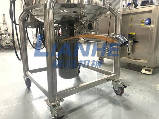 Detergent Homogenizer Emulsifier Mixer 50L Sealed Cover Mixing Tank