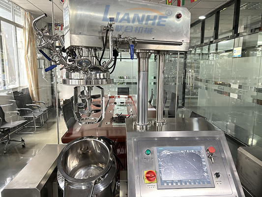 10L 20L Cosmetic Cream Lotion Making Machine Vacuum Emulsifiying Mixer Machine