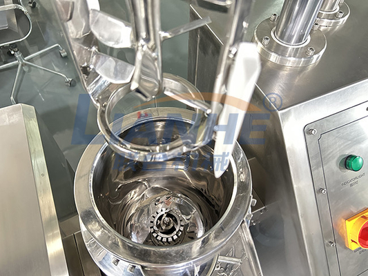10L 20L Cosmetic Cream Lotion Making Machine Vacuum Emulsifiying Mixer Machine