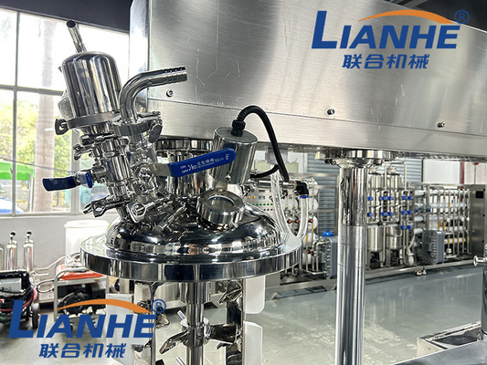 5L High Speed Lab Cream Vacuum Emulsifier Homogenizer Lotion Vacuum Mixer