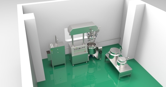 Customization Ointment Baby Oil Face Cream Vacuum Mixing Machine