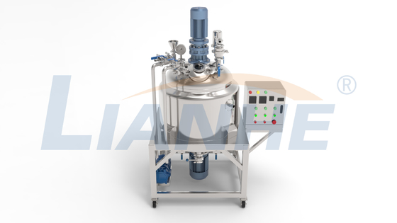 200L Sealed Cover Vacuum Homogenizer Mixing Heating Emulsifying Machine