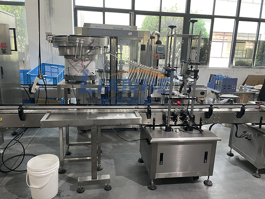 Automatic 4 Nozzles Viscous Lotion Liquid Filling Machine For Soap Detergent Shampoo