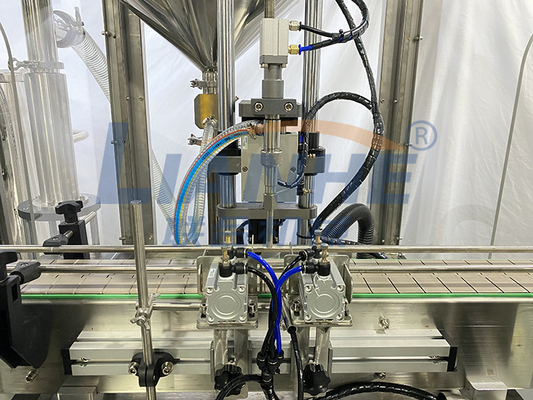 250ml Bottle Liquid Filling Machine Automatic Piston Filling Capping Labeling Line