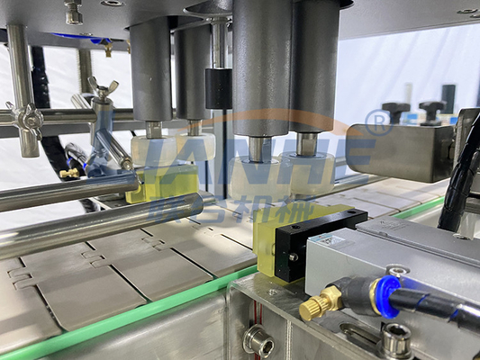 250ml Bottle Liquid Filling Machine Automatic Piston Filling Capping Labeling Line