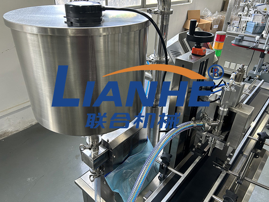 Automatic Gear Pump Filling Machine Liquid Bottle Jar High Speed Filler