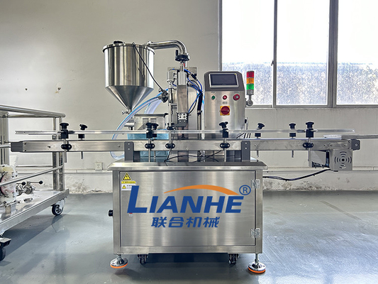 Automatic Gear Pump Filling Machine Liquid Bottle Jar High Speed Filler