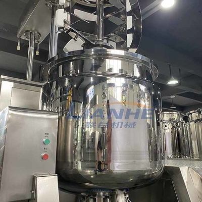 5.5KW SUS304 Cosmetic Cream Mixing Machine , Durable Vacuum Mixer Homogenizer