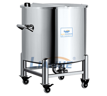 Movable Chemical Stainless Steel Storage Tank SUS316L Rustproof