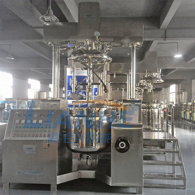 SGS 120 Degree Shampoo Manufacturing Machine , 500L Equipment For Making Cosmetics