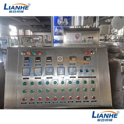 SGS 120 Degree Shampoo Manufacturing Machine , 500L Equipment For Making Cosmetics