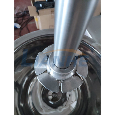 Lipstick Making Vacuum Emulsifier Mixer Electric 50L Durable