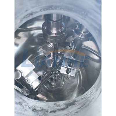 100L Stainless Steel Vacuum Emulsifier Mixer Fixed Cover Emulsifier for Cream