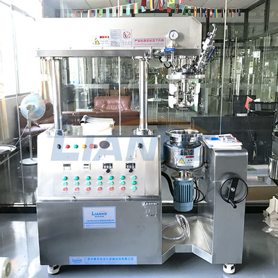 10L Skin Care Vacuum Emulsifier Mixer Homogenizer Emulsifying Tank