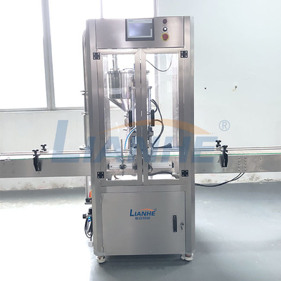 ISO Dishwashing Liquid Filling Machine SUS316L Material PLC Control