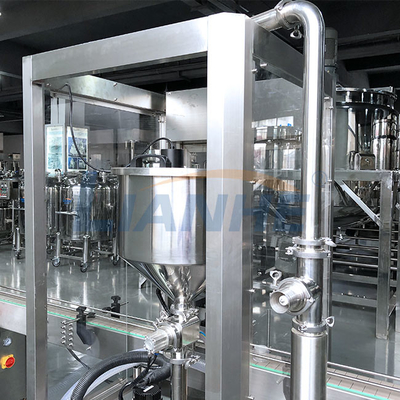 ISO Dishwashing Liquid Filling Machine SUS316L Material PLC Control