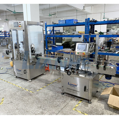PLC Control Auto Liquid Filling Machine Anti Corrosive SUS304 Material
