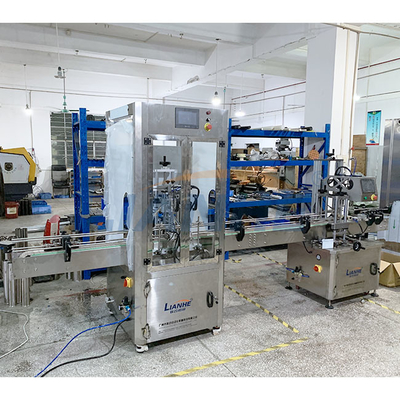 PLC Control Auto Liquid Filling Machine Anti Corrosive SUS304 Material