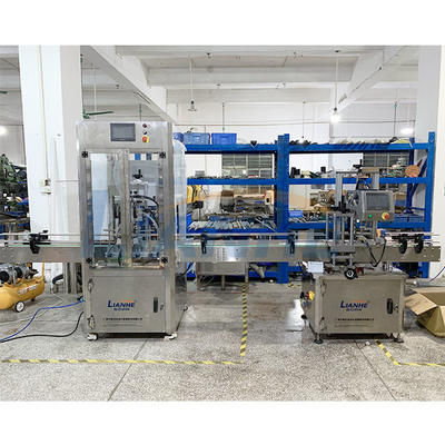 PLC Control Auto Liquid Filling Machine Anti Corrosive SUS304 Material