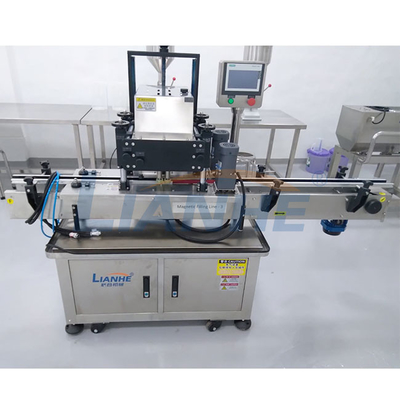 SUS304 Automatic Bottle Capping Machine 0.6-0.8 Mpa Rustproof