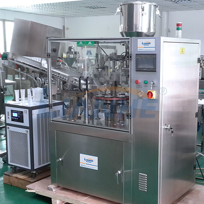 Rotary Automatic Tube Filling Machine Aluminum Stainless Steel Material