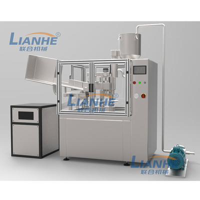 220V Automatic Ointment Tube Filling And Sealing Machine Stable Practical