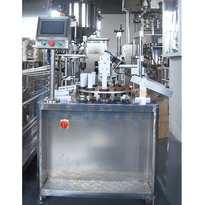 PLC Plastic Tube Filling And Sealing Machine