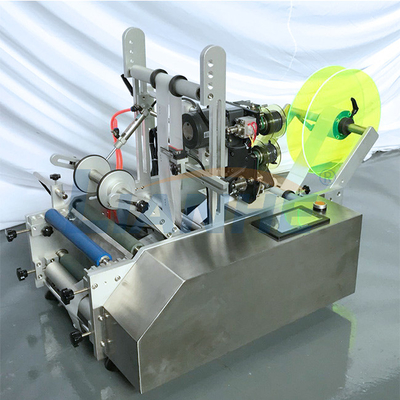 Diameter 15-120mm Bottle Labeling Machine , Antirust Bottle Labeler Machine