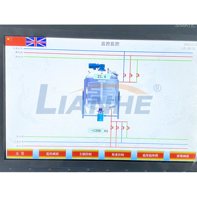3T 65RPM Small Shampoo Making Machine , Rustproof Soap Making Mixer Machine
