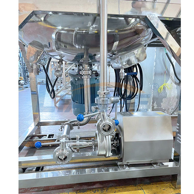 500L Rustproof Lipstick Mixing Machine , SUS304 Dish Wash Liquid Making Machine