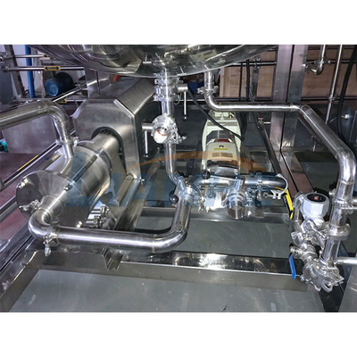 3000L Ketchup Making High Shear Emulsifier Mixer With Circulating Pump