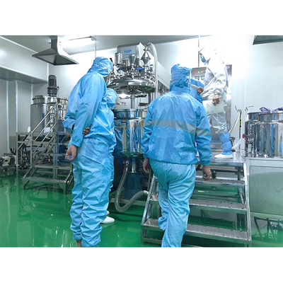 Steam Heating Cosmetics Mixing Machine For Liquid Soap 200L TouchScreen Control