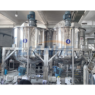 SUS316 Dishwashing Liquid Mixer Machine