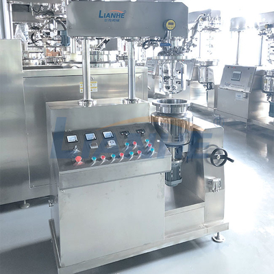 Small Lab 65 Rpm High Shear Emulsifier Mixer For Cosmetic Cream Making