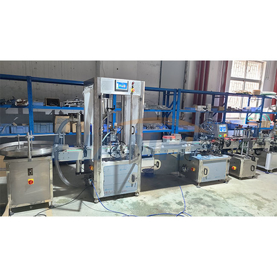 Single Nozzle 380V Liquid Filling Machine Rustproof PLC Control