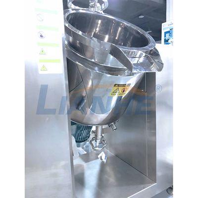 Electric 50L PLC High Shear Emulsifier Mixer For Cream Homogeniser