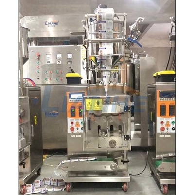 PET 3.5KW Electric Sachet Filling Machine For Shampoo Packing