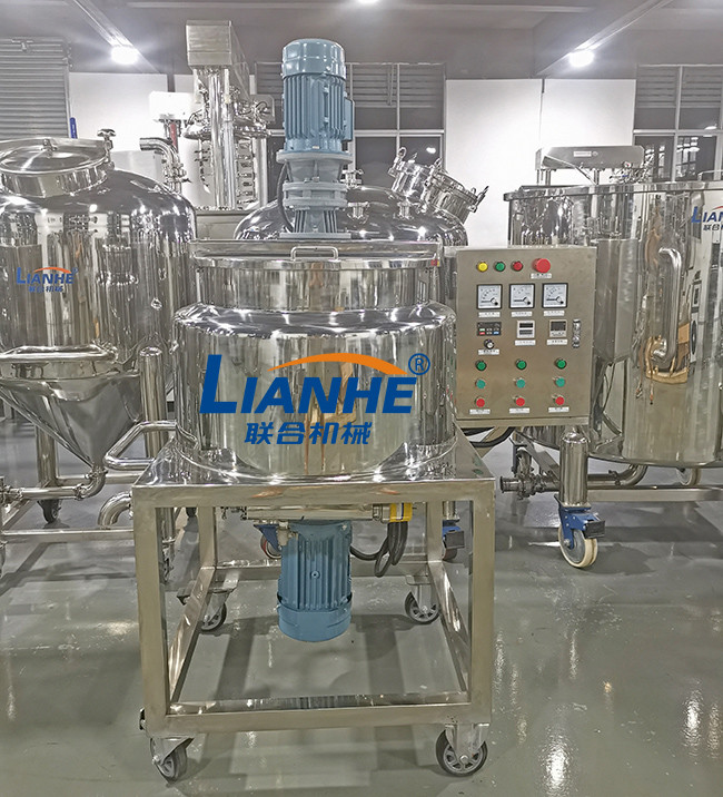 Liquid Mixing Scale SUS 304 100L Liquid Washing Mixing Machine Small Scale Homogenizer Mixer